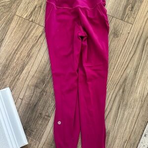 Lululemon Athletica Wunder Train High Rise Leggings 25”